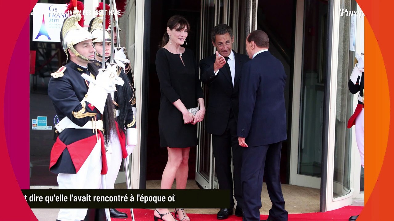 Mort de Silvio Berlusconi : Carla Bruni réagit à la mort du sulfureux politique