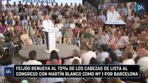 Feijóo renueva al 75% de los cabezas de lista al Congreso con Martín Blanco como nº 1 por Barcelona