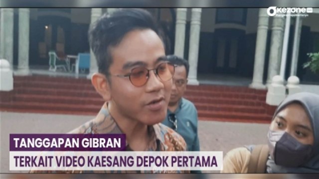 Tanggapan Gibran Terkait Video Kaesang Pangarep soal Depok Pertama