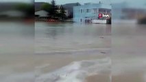 Kayseri-Niğde karayolu sel nedeniyle ulaşıma kapandı