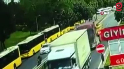 İETT otobüsünü kaçırdı biraz dolaşıp bıraktı