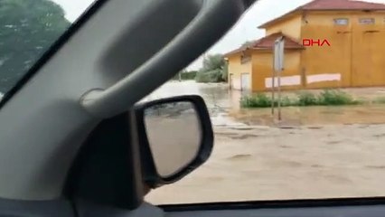 KAYSERİ-NİĞDE YOLUNU SEL BASTI