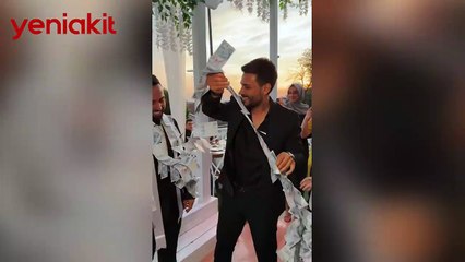 Bir Dilan Polat görgüsüzlüğü daha! Düğüne çöp poşetiyle katılıp...