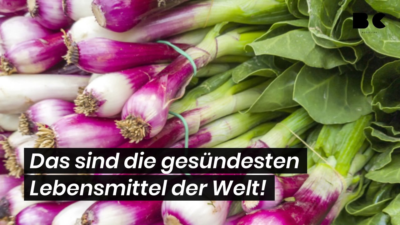 Das sind die gesündesten Lebensmittel der Welt!