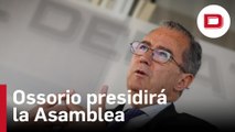 Enrique Ossorio, nuevo presidente de la Asamblea y Lasquetty, vicepresidente interino y adiós a la política