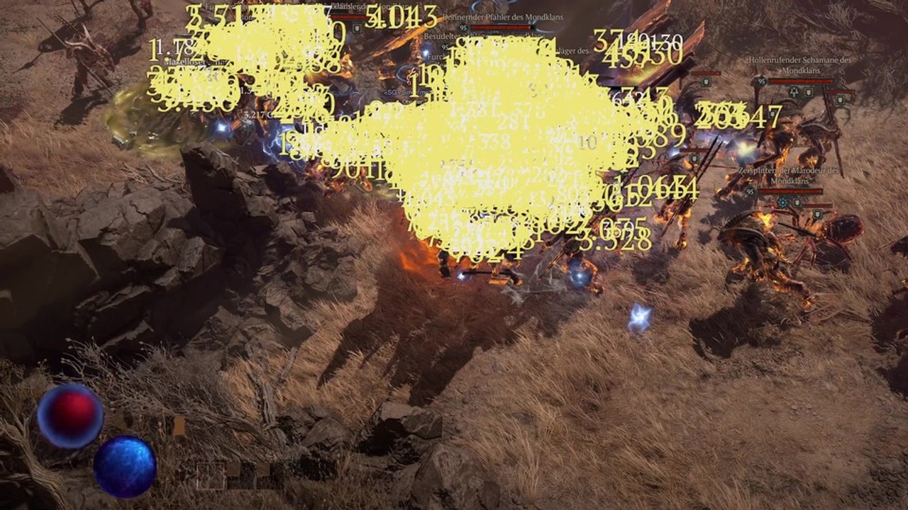 Diablo 4 - Unsere Zauberin ist so mächtig, dass sie das Spiel fast zum Absturz bringt