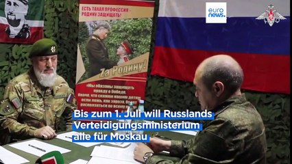 Streit mit Wagner: Russlands Militär nimmt Privatarmee unter Vertrag