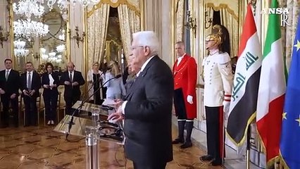 Mattarella: "Da Italia e Iraq stessa vocazione per la collaborazione e la pace"