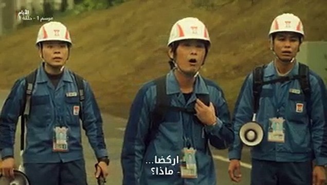 The moment of the Catastrophic Tsunami in Japan in 2011