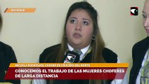 Micaela Rodríguez, chofer de Crucero del Norte, la mujer chofer más joven con 22 años, expresó 