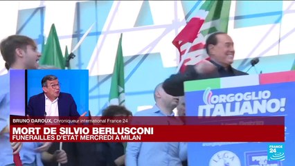 Mort de Silvio Berlusconi : ses funérailles prévues mercredi à Milan