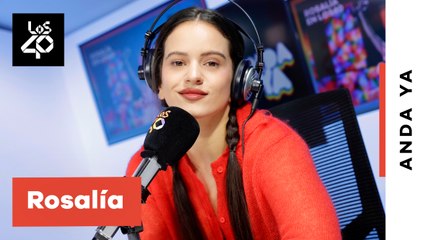ROSALÍA en ANDA YA: Llegar de EMPALME + viajar con ACEITE de oliva + conciertos con LÁTEX | LOS40