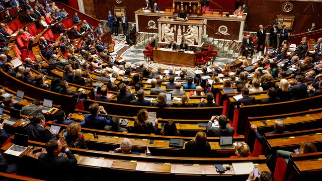 Élisabeth Borne face à la motion de censure de la Nupes