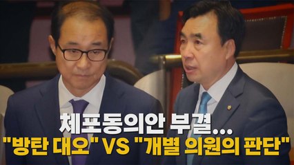 [나이트포커스] 체포동의안 부결..."방탄 대오" vs "개별 의원의 판단" / YTN