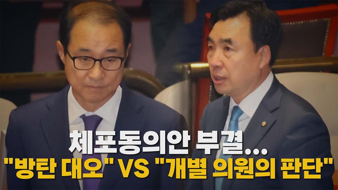 [나이트포커스] 체포동의안 부결..."방탄 대오" vs "개별 의원의 판단" / YTN