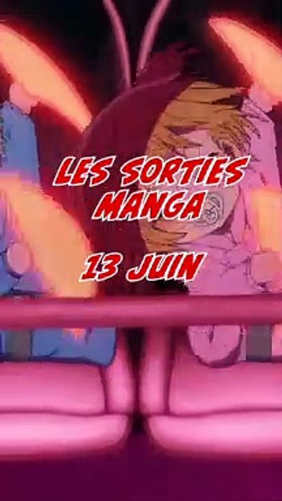 Les sorties manga du 13 juin