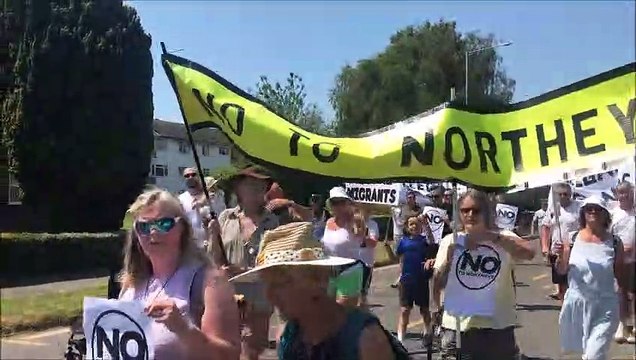 Northeye protest in Bexhill on June 10