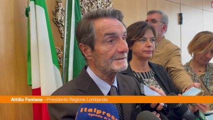 Fontana "Berlusconi grande lombardo con incredibile umanità"