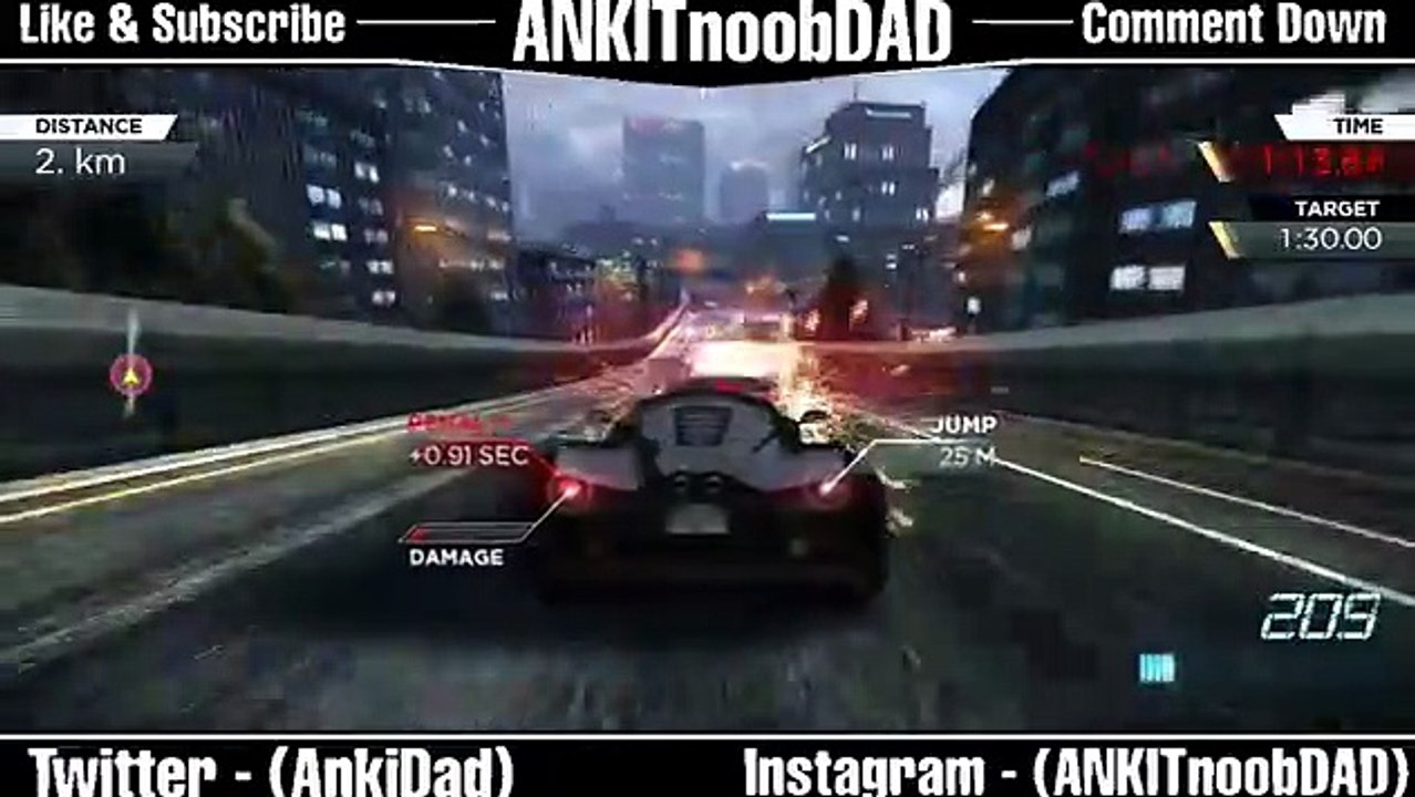 _ILLEGAL RACER MISSION_ NEED FOR SPEED MOST WANTED IOS ANDROID GAMEPLAY UPDA