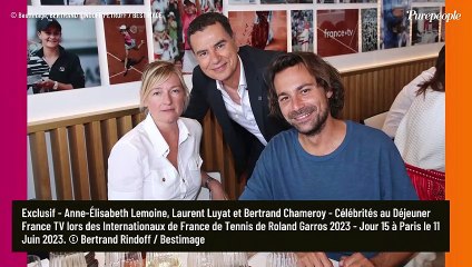 Video herunterladen: Nagui fou amoureux : l'animateur très complice avec sa femme Mélanie Page avant la finale de Roland-Garros