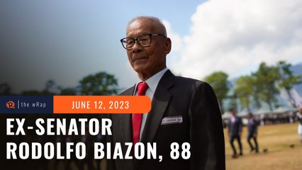 Ex-senator Rodolfo Biazon dies at 88