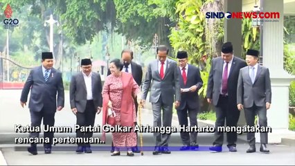 Soal Pertemuan dengan Megawati, Airlangga: Tinggal Tunggu Waktunya
