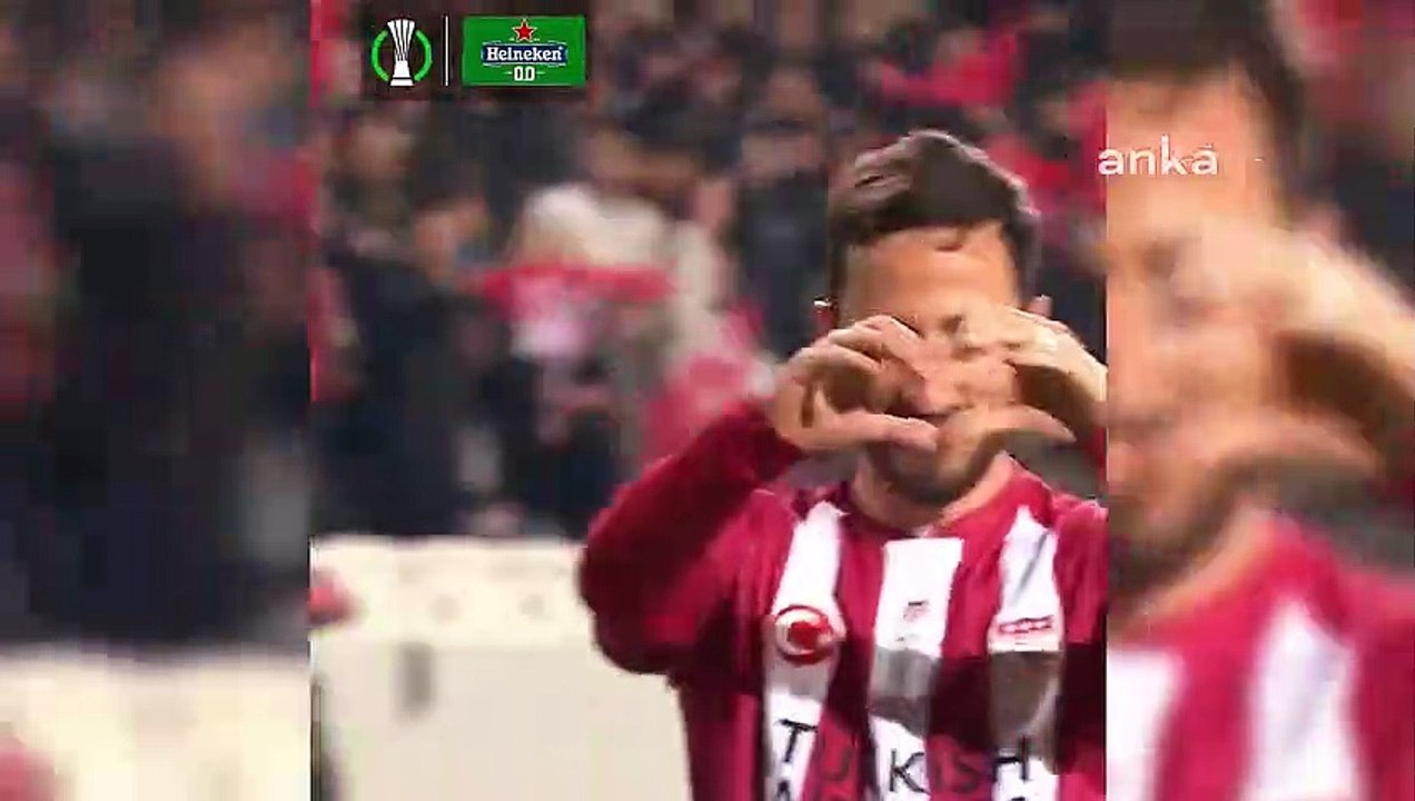 Büyük gurur! Konferans Ligi'nde sezonun golü Süper Lig ekibinden