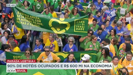 Parada LGBTQIA+: 90% dos hotéis ocupados e R$ 600 milhões na economia