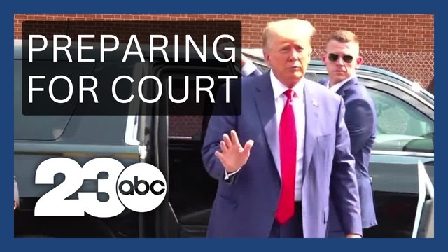 Trump prepares to face judge after indictment