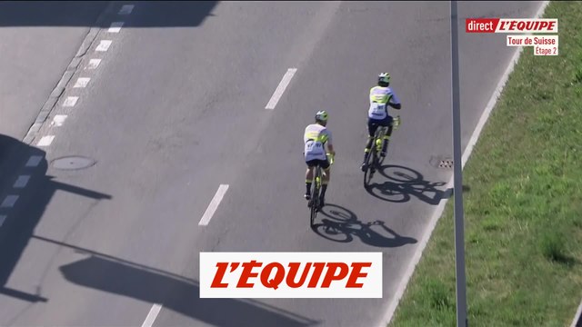 Girmay vainqueur au sprint de la 2e étape - Cyclisme - Tour de Suisse