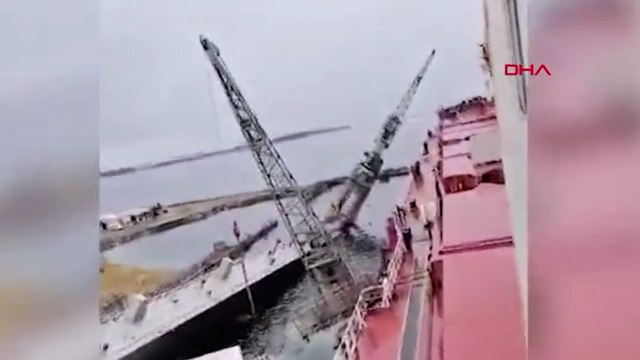 Tuzla'da tersanede havuz çöktü