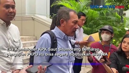 Uji PKPU Terkait Eks Napi Nyaleg, Eks Komisioner KPK dan ICW Laporkan ke MA