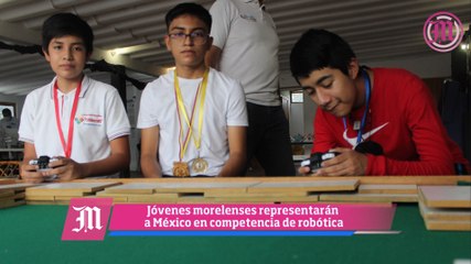 Ponen en alto a Morelos con su talento en robots