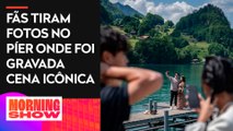 Pousando no Amor, série da Netflix, causa superlotação em ilha nos Alpes Suíços