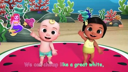Mermaid Song Dance Party - CoComelon Nursery Rhymes & Kids Songs