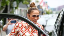 Jennifer Lopez Paired Her Summer Maxi Dress With Staggeringly High Platform Heels