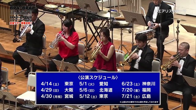 BRA☆BRA FINAL FANTASY VII BRASS de BRAVO with Siena Wind