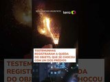 Balão em chamas cai em cima de prédio em condomínio de São Paulo