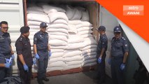 302.2 kg kokain dalam bungkusan kacang soya dirampas
