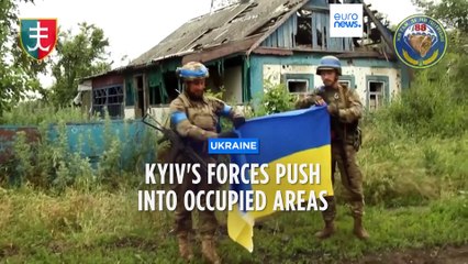Ukraine claims to have regained villages taken by Russia