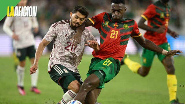 México rescata el empate ante Camerún en partido amistoso
