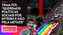 Parada do Orgulho LGBT  reúne multidão em São Paulo