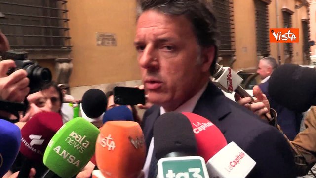 Renzi: Berlusconi ? stato amato e odiato, ora sarebbe bello fosse rispettato da tutti