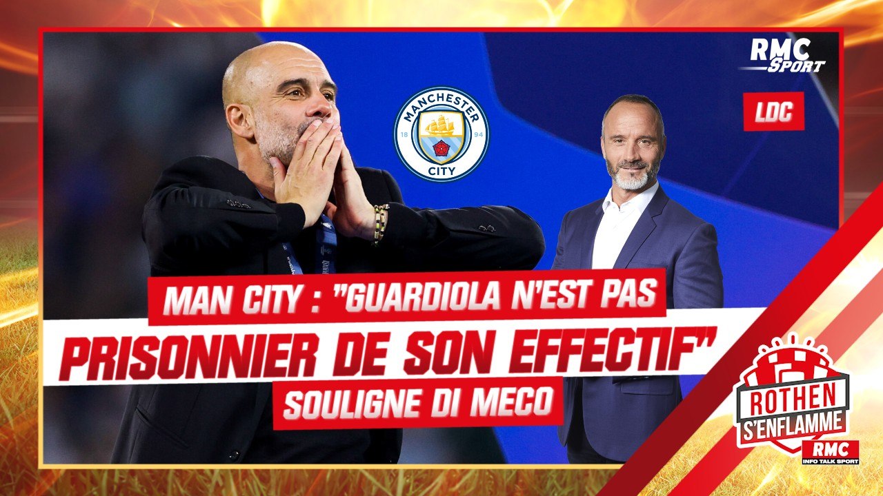 Ligue des champions / Man City : "Guardiola n'est pas prisonnier de son effectif" insiste Di Meco