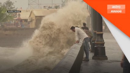 Taufan Biparjoy: Ribuan penduduk di Gujarat dipindahkan pada Isnin