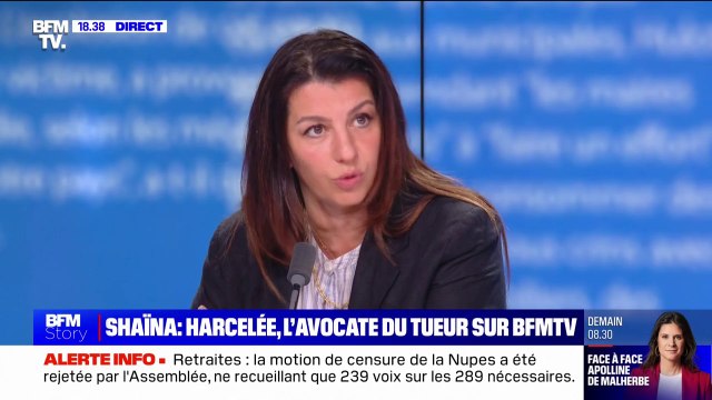 Meurtre de Shaïna: Il y en assez que les avocats de la défense soient pris comme des exutoires , déplore Élise Arfi, avocate de l’ex-petit ami de Shaïna