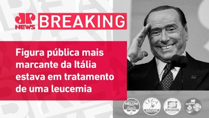 Morre ex-primeiro-ministro italiano Silvio Berlusconi | BREAKING NEWS