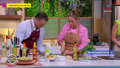 Coditos al cilantro: Receta de Linda Cherem