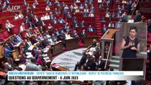 Questions au Gouvernement - Questions au Gouvernement du mardi 06 juin 2023