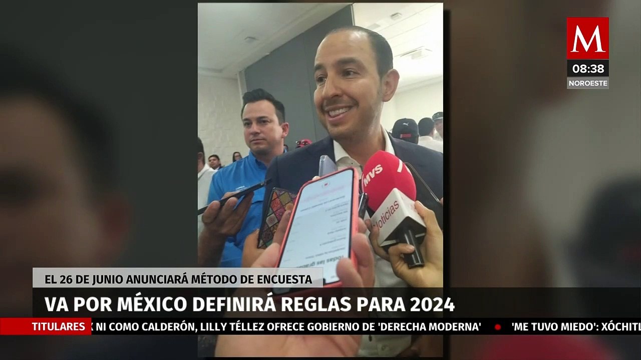 Candidatura de Va por México para 2024, se abrirá a la población general